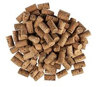 Ideen mit Herz Corchos de vino para manualidades, corcho natural, 4,5 cm de largo, 2,4 cm de diámetro, 100 unidades, oscuro