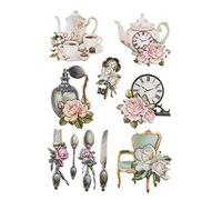 Ideen mit Herz Hoja de pegatinas Pegatinas en relieve | con efecto 3D | Hoja Din A4 (Vintage 03)