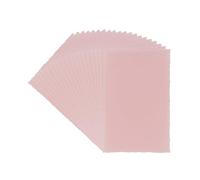 Ideen mit Herz Lámina de papel transparente con borde de papel de 8 cm x 13 cm, 130 g/m², 20 hojas (rosa viejo)