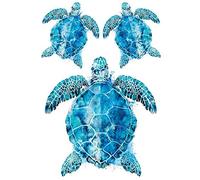 Ideen mit Herz Motivo Transferencia térmica | Din A4 | filigrana sin fondo | Decora textiles como camisetas y bolsos con motivos para planchar | Diseño textil DIY (Tortugas)