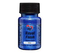 Ideen mit Herz pintura acrílica metalizada Royal Flash | con las partículas de brillo más finas | metálica | 50 ml (azul)