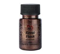 Ideen mit Herz pintura acrílica metalizada Royal Flash | con las partículas de brillo más finas | metálica | 50 ml (marrón)
