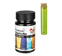 Ideen mit Herz Pintura para cristal premium, transparente, resistente al agua, 90 ml (oliva)