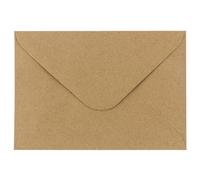 Ideen mit Herz Sobres de papel de estraza, 100 unidades, Sobres de 110 g/m² para tarjetas de felicitación, invitación, tarjetas de cumpleaños DIN C6 | 11,4 x 16,2 cm