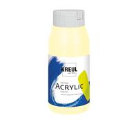 Iden Berlin KREUL 17034-Solo Goya Tritón acrílica Marfil, Frasco, Secado rápido y Mate, Pintura al Agua, Calidad de Estudio, versátil, Buen Poder cubriente, Ivory, 750 ml (Paquete de 1), 750