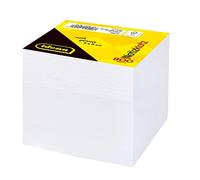 Idena 10446 - Bloc de notas encolado, 9 x 9 x 9 cm, 80 g/m², aprox. 800 hojas, blanco, paquete de recambio para caja de notas