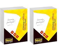 Idena 10547 - Papel de copia DIN A5, 500 hojas, color blanco, calidad de papel 80 g/m², ideal para uso diario, impresión, copia y faxes, adecuado para láser e tinta (Paquete de 2)
