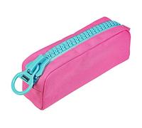 Idena 20099 - Mocasines con cremallera gigante, magenta