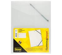 Idena 213312 - Carpeta con banda elástica para DIN A4, de polipropileno, transparente, 1 ud.