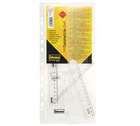 Idena 22923 - Juego de geometría limable, 4 piezas, 30 cm