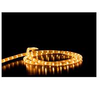 Idena 31487 - Luz de cuerda LED con 100 LED en blanco cálido, función de temporizador de 8 horas con transformador, uso en interiores y exteriores, para navidad y como decoración