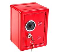 Idena 337159 - Caja fuerte - Color Rojo