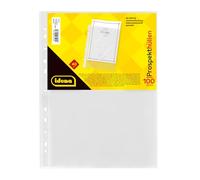 Idena 376002 - Cubierta de carpeta formato DIN A4, granulada, 40µ, 100 unidades