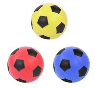 Idena 40226 - Pelota de gomaespuma en Azul, Amarillo y Rojo (no se Puede Elegir), Aprox. 12 cm de Largo para divertirse Jugando