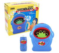 Idena 40228 - Máquina de pompas de jabón en Azul con 118 ml de líquido para pompas de jabón, para niños a Partir de 6 años