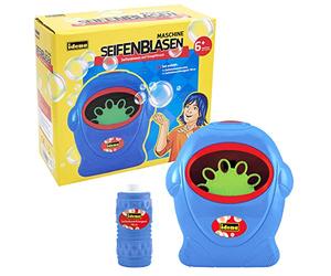 Idena 40228 - Máquina de pompas de jabón en Azul con 118 ml de líquido para pompas de jabón, para niños a Partir de 6 años