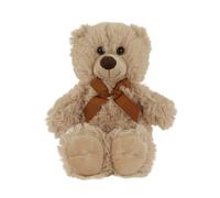 Idena Idena-40256 Oso de Peluche 40256-Osito Lazo marrón, bebés y niños, Aprox, Color Beige, 20 cm Berlin 40256