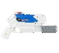Idena 40426 - Idena "Micro-Splash" water blaster, pistola de agua para niños, con función de bomba, aprox. 28 cm de altura, blanco, ideal para las vacaciones, en la playa o en la piscina