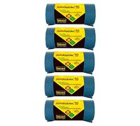 Idena 50056-5 Juego de Bolsas de Basura, Plástico, Azul