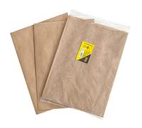 Idena 50059 - Papel de regalo 70x100 cm, 2 hojas, papel grueso 60g/m², color kraft, papel de regalo, papel kraft, embalaje