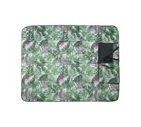 Idena 50133 - Manta de pícnic, Aprox. 120 x 150 cm, para 2 Personas, Ligera Manta de Camping de poliéster con Correa y Bolsa