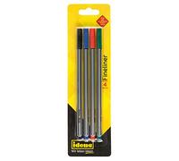 Idena 516186 - Fineliner 4 piezas, ancho de trazo 0,4 mm