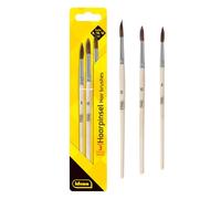 Idena 60108 - Cepillos de pelo, juego de 3, en tamaños 8, 10 y 12