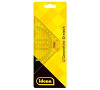 Idena 602035 - Set cuadrado, 14 cm, sin asa, transparente