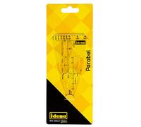 Idena 602408 - Plantilla de parábola, transparente, con nudos de tinta, muy elástica