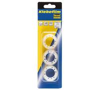 Idena 631051 - Cinta adhesiva, 3 piezas, 12 mm x 10 M, transparente