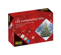 Idena 8325097 - LED Lichterkette mit 120 LED in warmweiß, mit 8 Stunden (Idena)