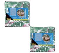 Idena 90369-Mantas de Picnic, 2 Piezas, Cada una de Aprox, 2-4 Personas, Manta Ligera de Camping Hecha de poliéster con Correa de Transporte y Bolsa, Multicolor, 120 x 150 cm Berlin 50133-2