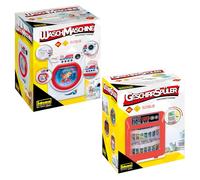 Idena 90377-Lavavajillas y Lavadora con Efectos de luz y Sonido, Juego para niños con Muchas Funciones y Accesorios, Multicolor, One Size Berlin 90377