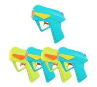 Idena 90513 - Pistola de Agua «Power» de plástico, 5 Unidades, Pistola de Agua compacta de Unos 10 cm, Color Aleatorio