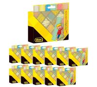 Idena 90520 - Tizas para pintar en la calle en estuche de cartón, 12 paquetes de 6 tizas cada uno en 6 colores, para pintar sobre asfalto, adoquines u hormigón