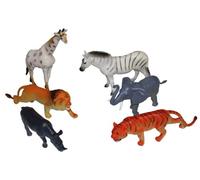 Idena - Conjunto de 6 Animales en Miniatura de 15 cm (P9901Y06B)