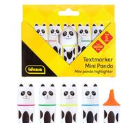 Idena Marcadores Mini Panda, 5 unidades