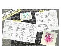 Idena-Protector de Escritorio con Dos Bolsillos, colección de fórmulas, FSC Mix, Aprox. 58,5 x 38,5 cm, práctico Accesorio para niños, jóvenes y Estudios, 58.5x38.5 cm Berlin 10451
