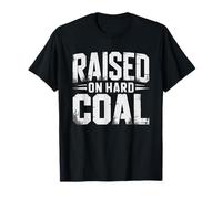 Identidad Appalache Criado En Carbon Duro La Mineria Camiseta
