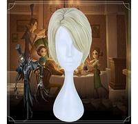 Identidad del juego V Peluca de cosplay The Ripper Peluca de cosplay Peluca sintética resistente al calor Fiesta de carnaval de Halloween
