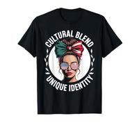 Identidad Latina Doble Cultura Raíces Familiares Humor Mujeres Hombres Camiseta