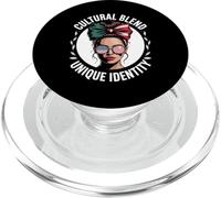 Identidad Latina Doble Cultura Raíces Familiares Humor Mujeres Hombres PopSockets PopGrip para MagSafe