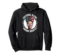 Identidad Latina Doble Cultura Raíces Familiares Humor Mujeres Hombres Sudadera con Capucha