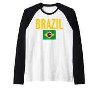 Identidad Nacional del Orgullo de la Bandera Camiseta Manga Raglan