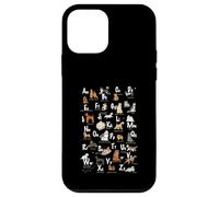Identificación de razas de perros ABC Tipos de perros caninos A Z Carcasa para iPhone 12 mini