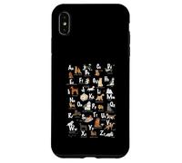 Identificación de razas de perros ABC Tipos de perros caninos A Z Carcasa para iPhone XS Max