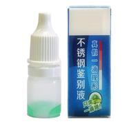 Identificador De Acero Inoxidable - Líquido De Respuesta Rápida | Reactivo Ďe Detección Đe Vajilla, Kit D́e Solución D̄e Prueba Dé Metales, Ďé Laboratorio, Analizador Đé Fluidos
