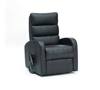 Identités - Sillón elevador Jade 2 motores, piel sintética, color marrón