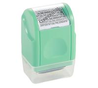 Identity Guard Roller, Confidential Info Blocker, Privacy Stamp Roller for Mailing Documents Banking Bills Business Paperwork Office Letters Anti-Theft Ink Stamp for Personal Information Protection