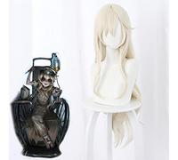 Identity V Sculptor Galatea Cosplay Wig Game Wavy Long Hair Heat-resistant Fiber Hair + Wig Cap Party Role Play Girls Women